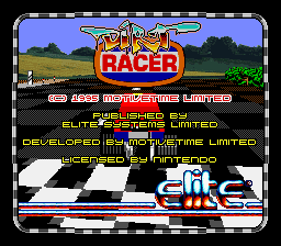 Dirt Racer screenshot 4 for Super Nintendo